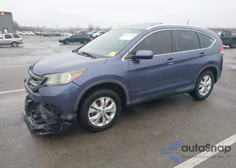 2013 Honda Cr-V Ex-L z USA, uszkodzony, nr VIN 2HKRM4H70DH636589
